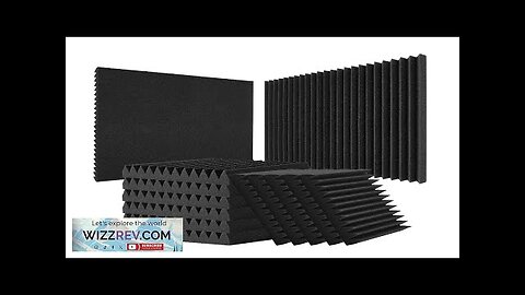 VEVOR Acoustic Foam Panels 50 Pack 12 x 12 x 2 in Review