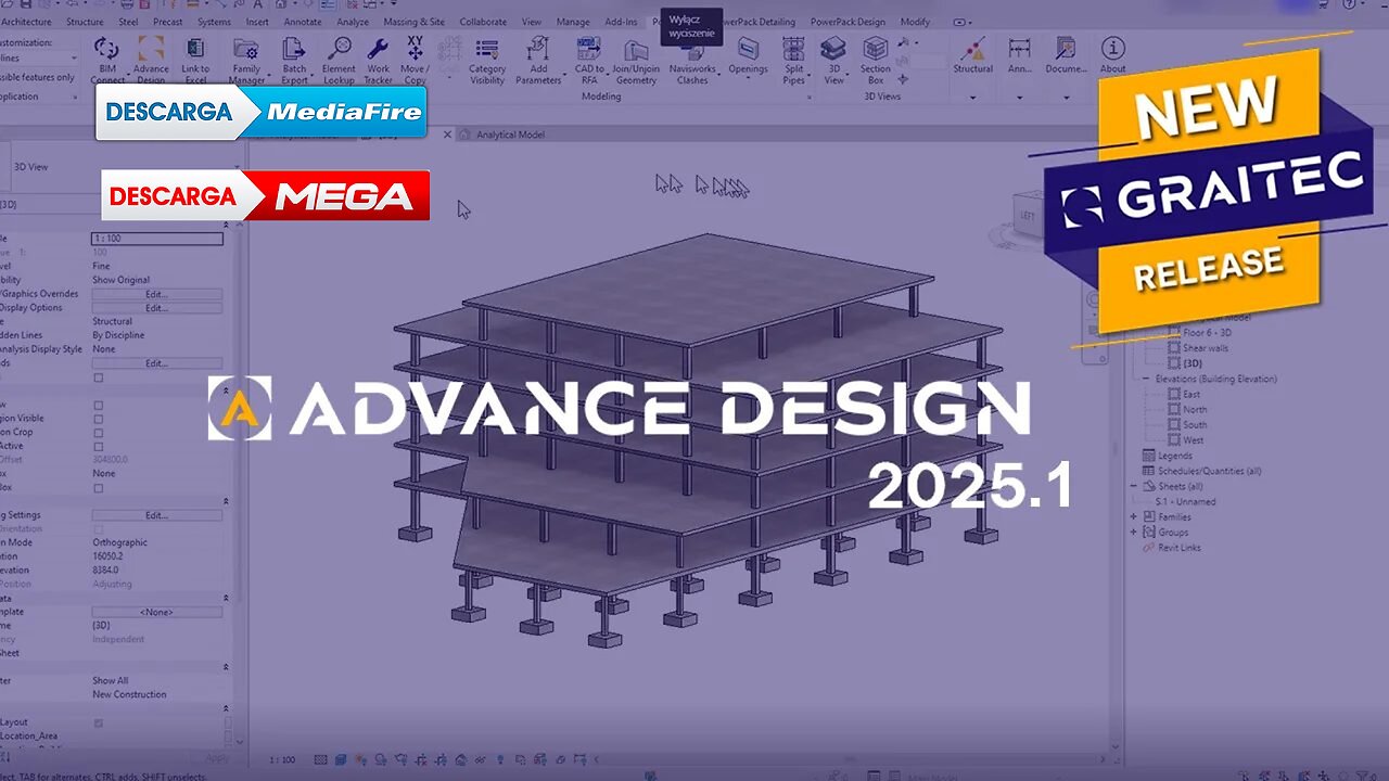 Instalar y Activar Graitec Advance Design 2025.0.1 - LICENCIA ILIMITADA