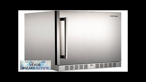 VEVOR Outdoor Refrigerator Built-in 24" Undercounter Refrigerator 5.5 cu.ft. Built-in Review