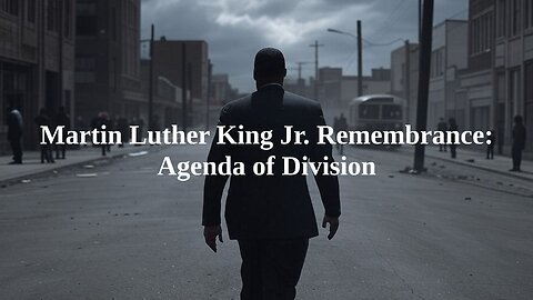 Martin Luther King Jr. Remembrance: Agenda of Division (Part 10)