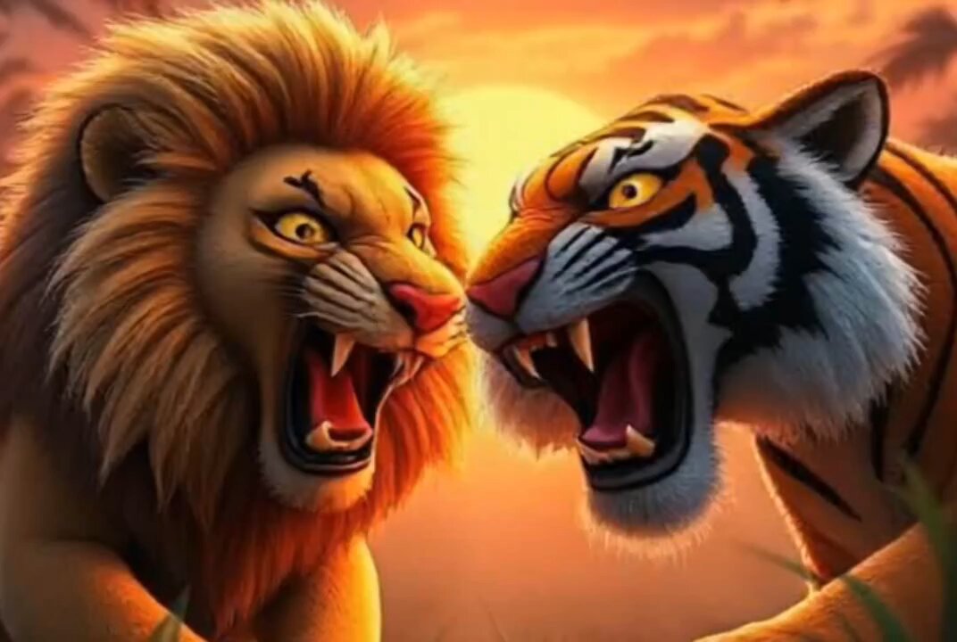 lion vs tiger