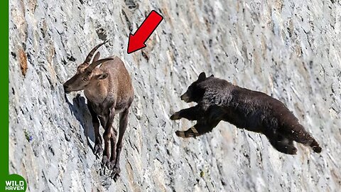 Bear Attacks Goat and Pays the Price