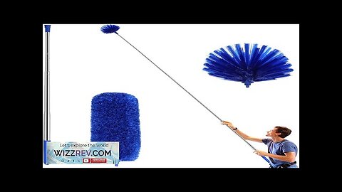 Cobweb Duster with Extension Pole Washable Cleaning Duster Kit with 2 Duster Review