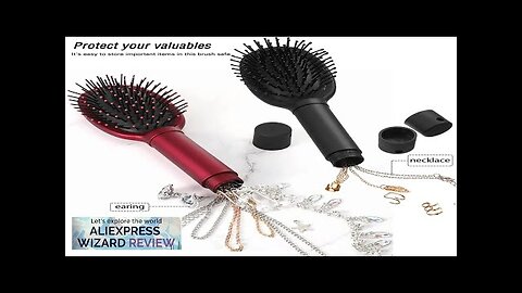 Hair Comb Secret Stash Hidden Safe Diversion Brush Key Safe Box Hiding Review