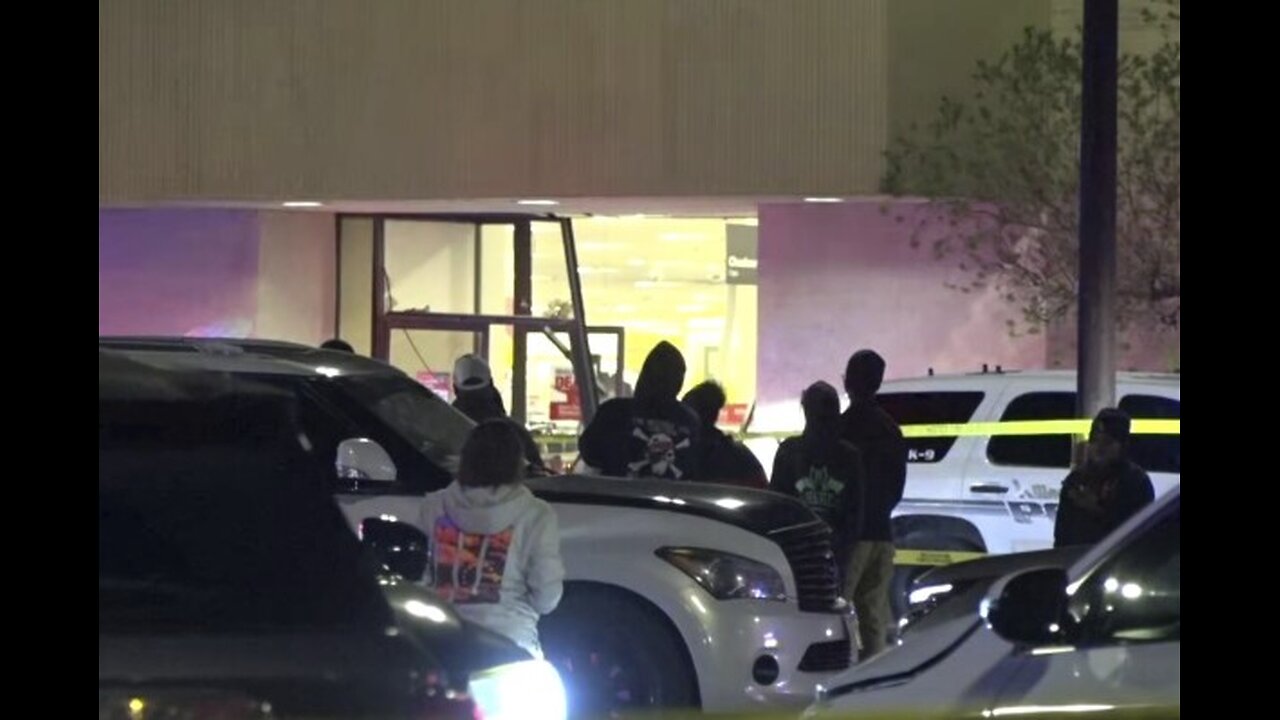 Fleeing motorist is dead after driving into Texas shopping mall and injuring five