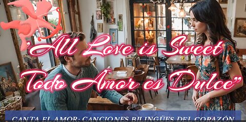 All Love is Sweet 💖 Todo Amor es Dulce | Bilingual Karaoke Song (English & Spanish)