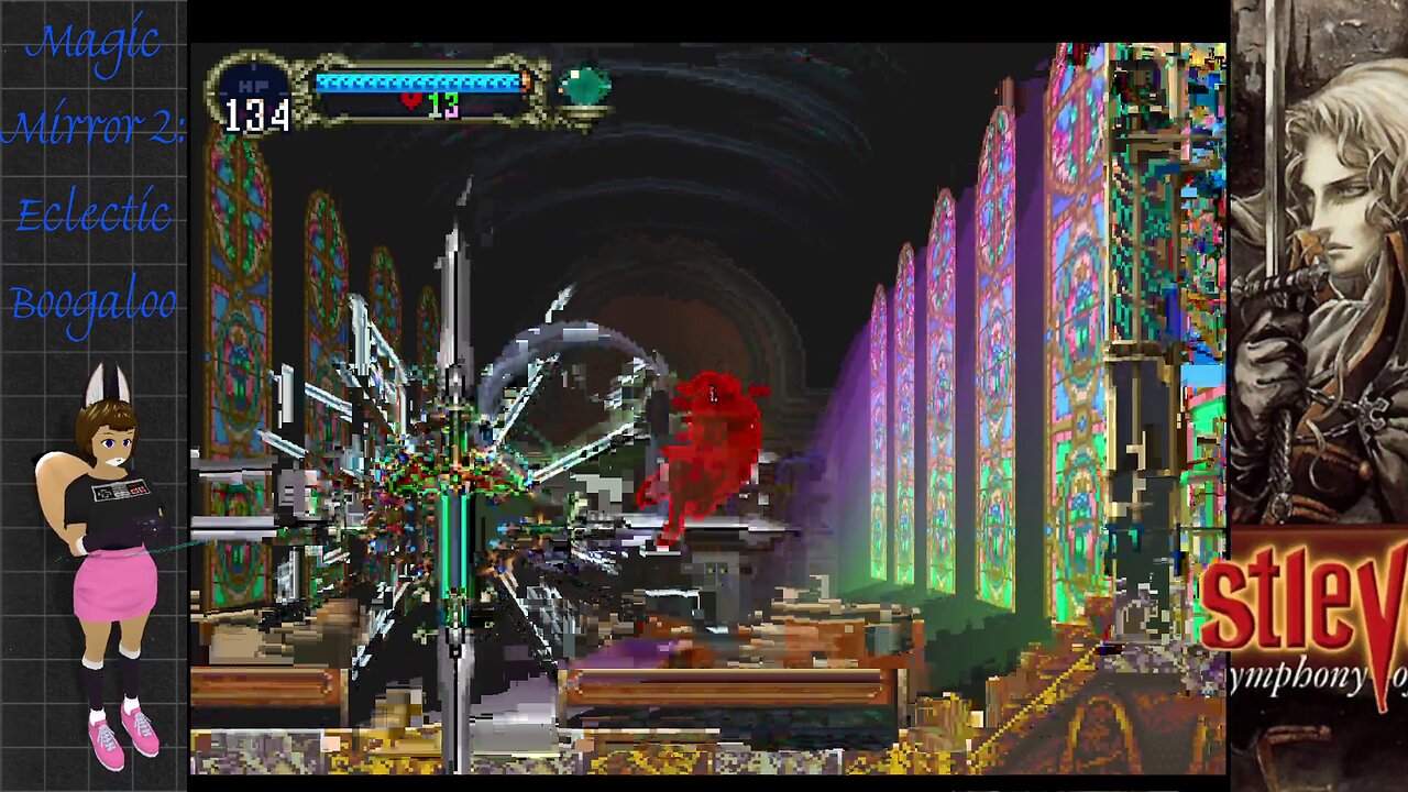 A lot of Dracula Tunics: Magic Mirror 2: Eclectic Boogaloo Castlvania SotN Playthrough