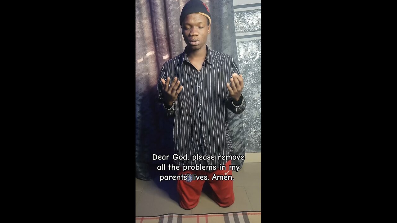 Do you pray for your parents too? #viral #comedy #reelswithivyvictor #prayerworks #faithingod