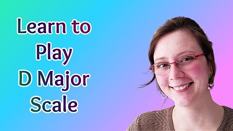 How to Play D Major Scale - Hands Separate & Together On Piano