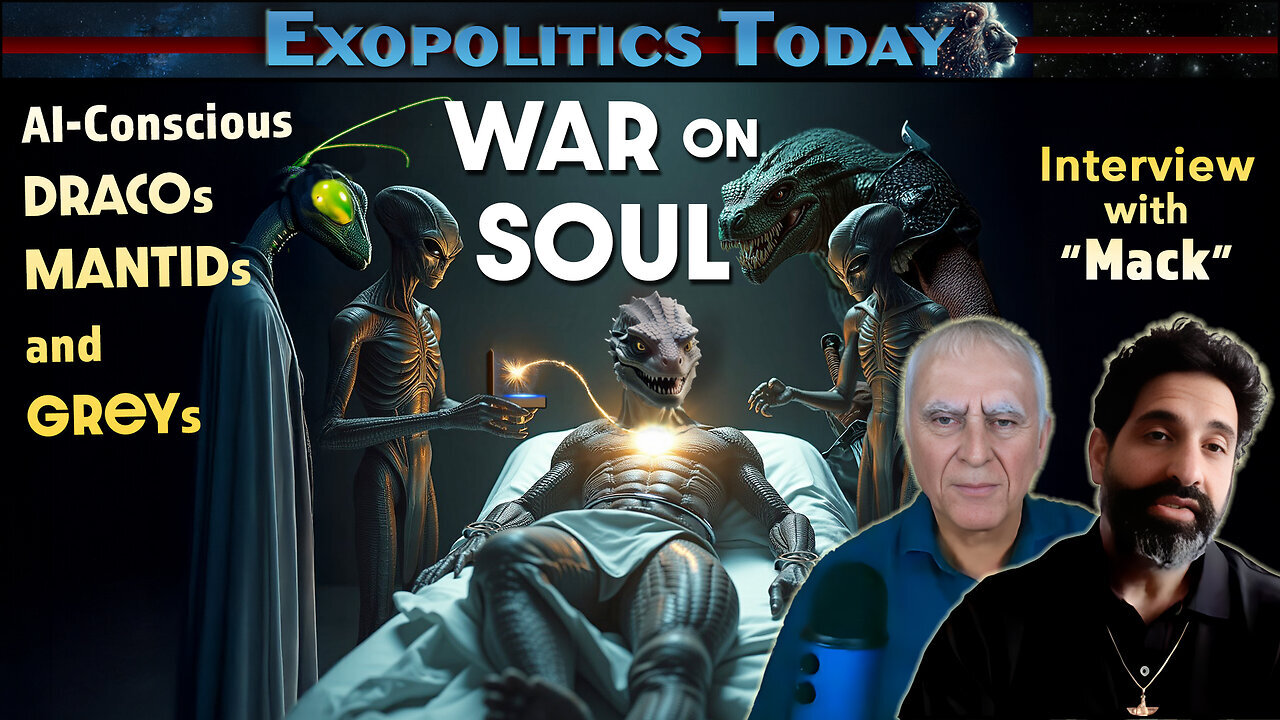 The Cosmic War Between Soul-Bearing Humans and A.I.-Conscious Dracos & Greys! | Michael Salla's "Exopolitics Today"