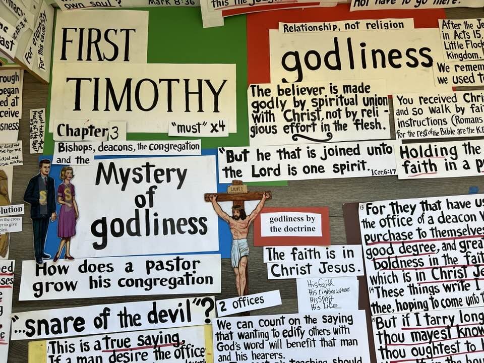 1 Timothy Chapter 3 - Marianne Manley