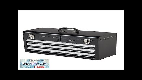 Tool Box 20.5-inch Portable Metal Tool Box with 3 Drawers Tool Organizer Review