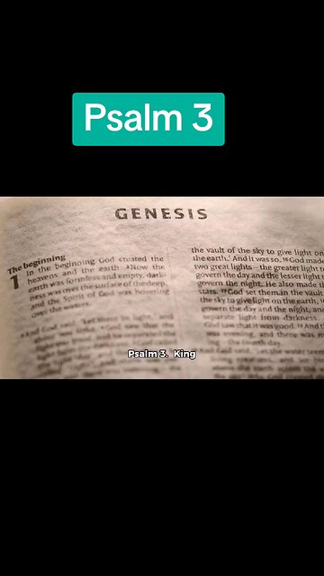 Psalm 3