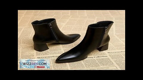 2024 Spring and Autumn New British Style Thin and Thin Women's Boots Review