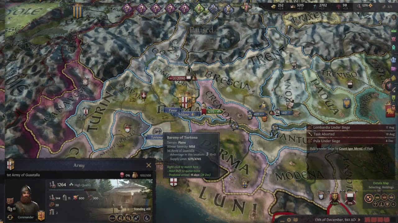 The Humble Beginnings of TRUMP EP 33 Crusader Kings III (Adventure Playthrough)