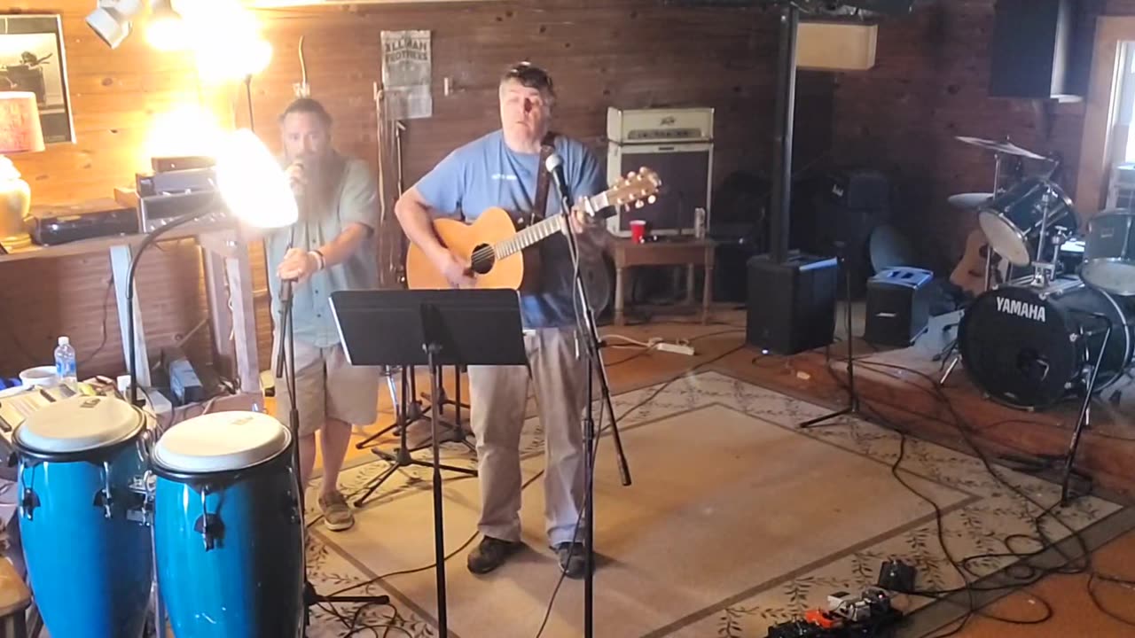 A Beautiful Day for Praise Practice at The Barn with Ray & Steve 3/12/2025