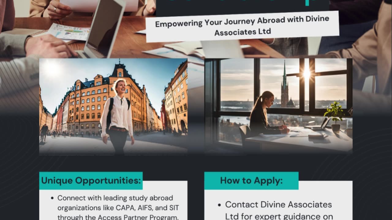 Unlock Your Global Future with Divine Associates & the Fund for Education Abroad