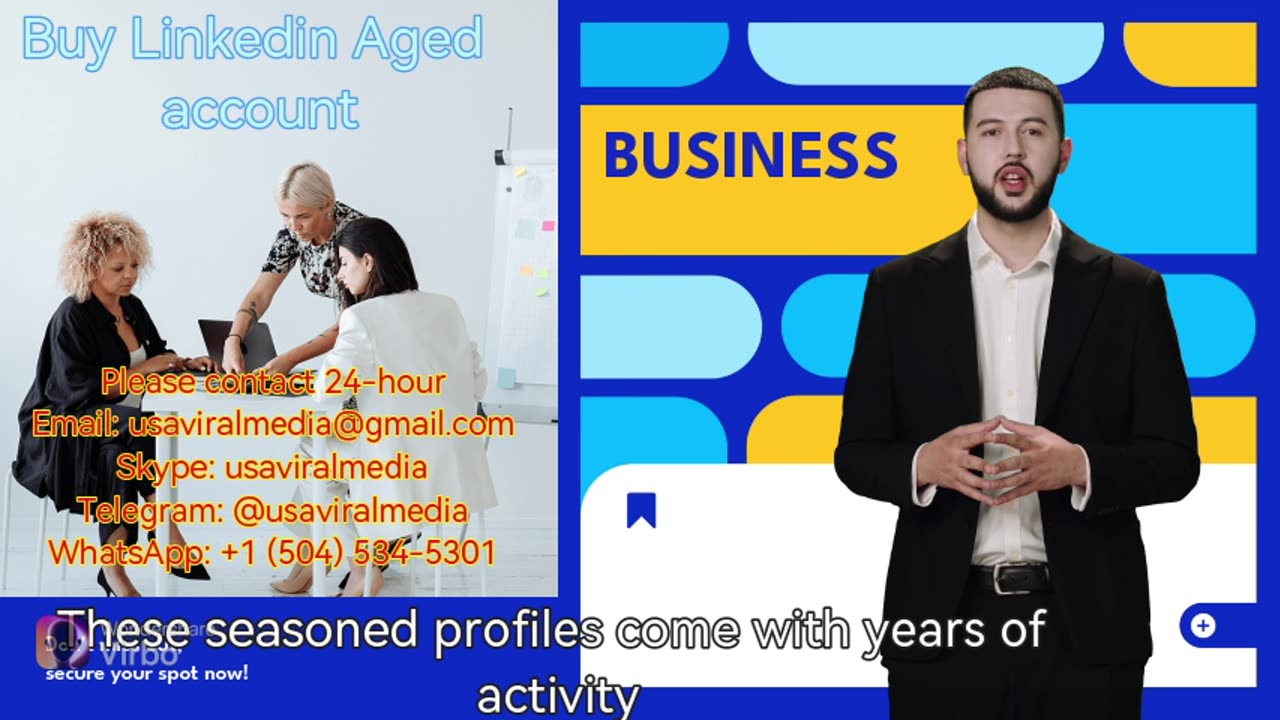 Buy LinkedIn Aged Accounts with PVA & Old