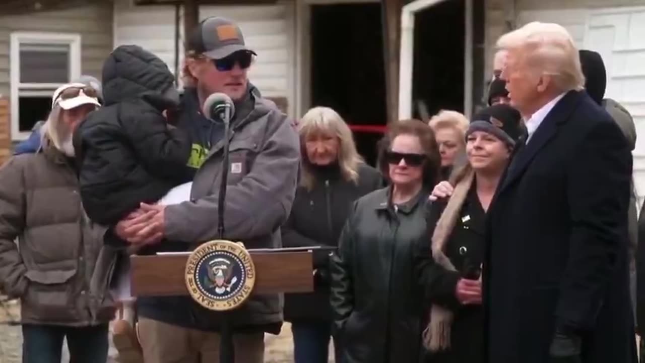 Trump asks a Hurricane Helene victim to name his insurance company after they denied relief