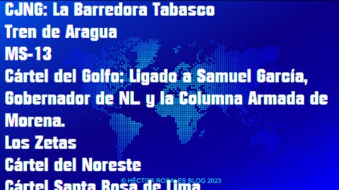 DECLARARÁ UNIÓN EUROPEA TERRORISTAS A CÁRTELES DE LA DROGA MEXICANOS | 06 FEBRERO