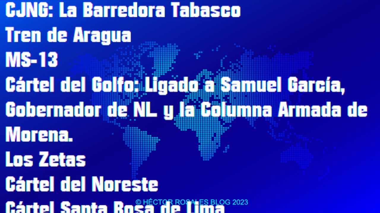 DECLARARÁ UNIÓN EUROPEA TERRORISTAS A CÁRTELES DE LA DROGA MEXICANOS | 06 FEBRERO