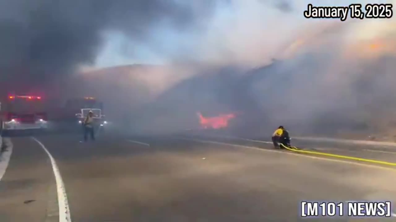 New Fire Breaks out In San Bernardino County California