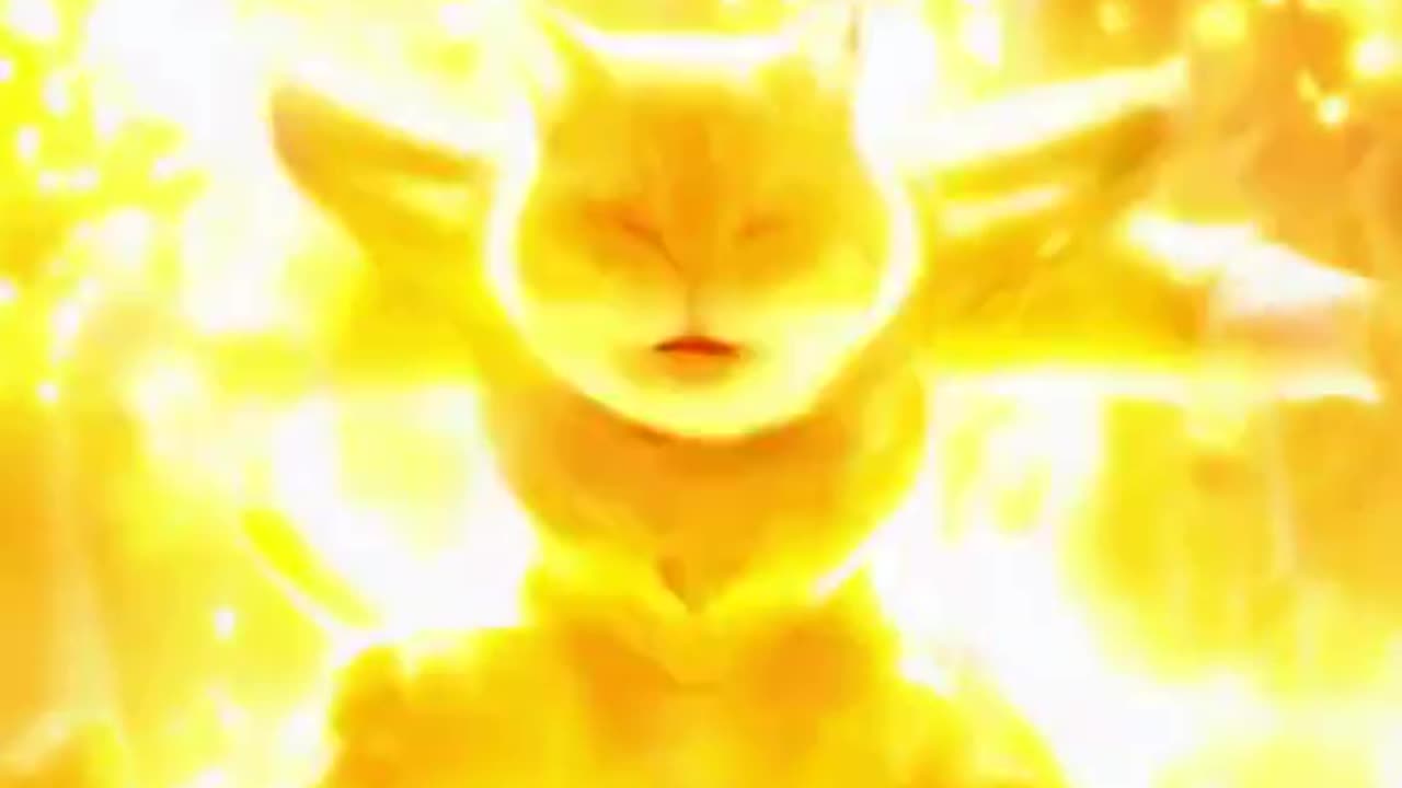 Trending funny cat ai video