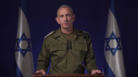 IDF Spokesperson, Rear Admiral Daniel Hagari: “As of this morning, Hamas has