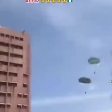 Nigerian Airforce Parachute Training