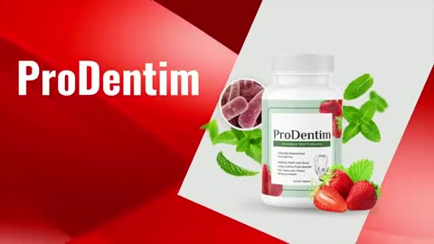 ProDentim naturally supports gum health and strengthens teeth