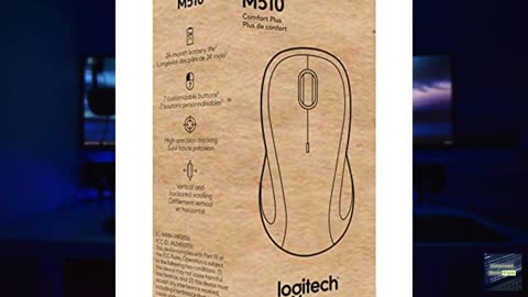 Logitech M510 Wireless Computer Mouse