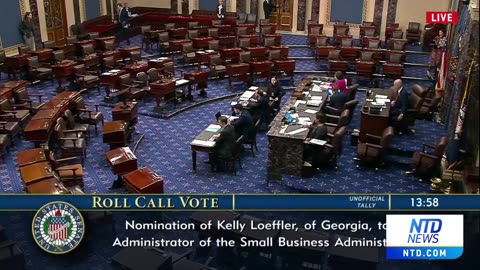 LIVE: Senate Vote on Confirmation of Kelly Loeffler for Small Business Administration Administrator