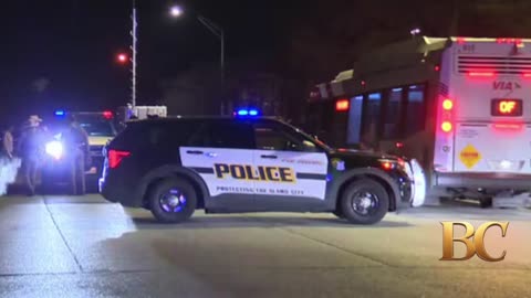 7 San Antonio police officers were shot while responding to a call, police say