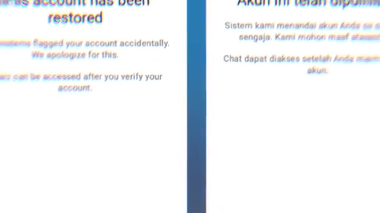 Service to unblock WhatsApp.