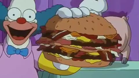 Krusty Burger Commercial