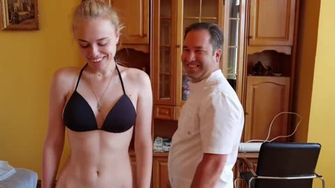 In this video, I will show new manipulations, and also help Polina in solving her back problems