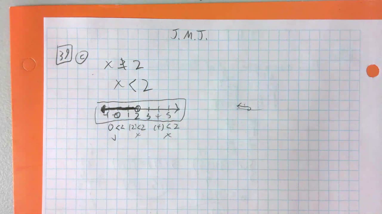 Saxon Algebra 1 Lesson 39 (c)