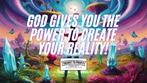 God Gives You The Power To Create Your Reality!