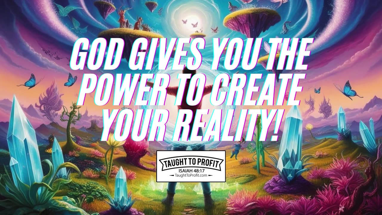 God Gives You The Power To Create Your Reality!