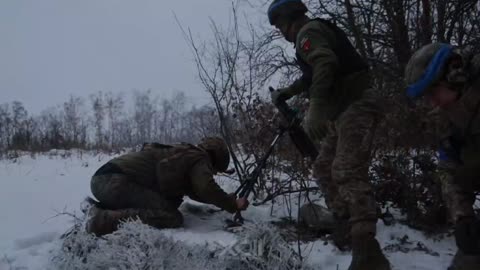 Riding with Ukrainian Mortar Crew