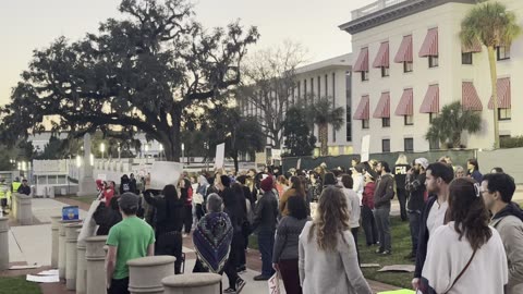 Florida student groups protest at state Capitol on President's Day