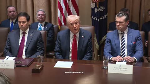 FULL VIDEO: President Trump Hosts First Cabinet Meeting - 2/26/25