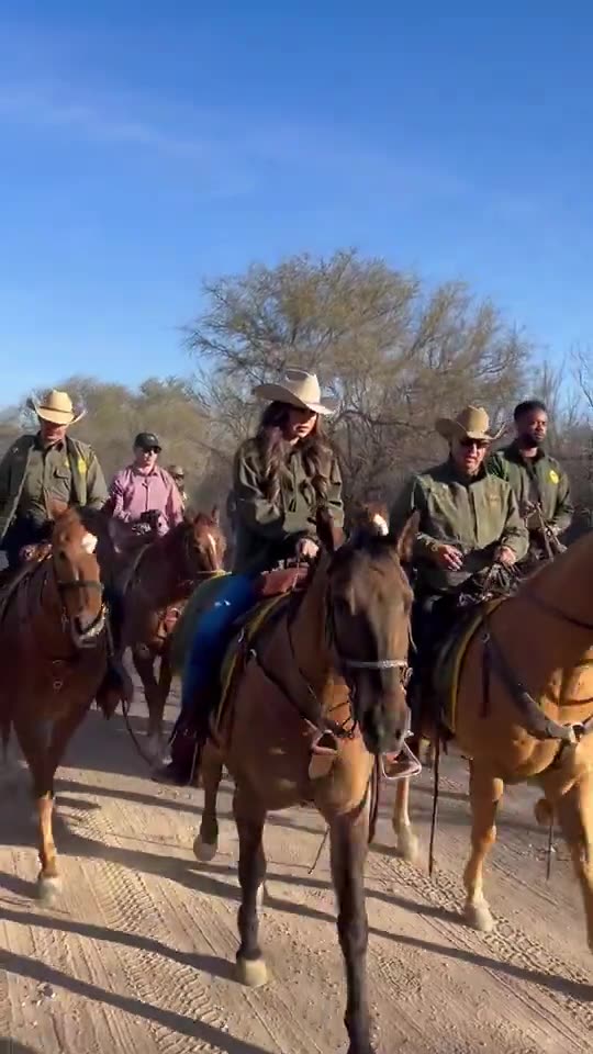 Secretary Kristi Noem: Former Sec Mayorkas rode OVER the Border Patrol