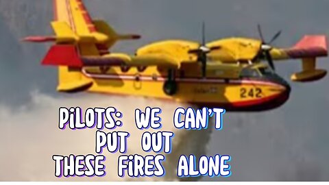 Heroic Planes and Firefighters Battle Devastating LA Wildfires