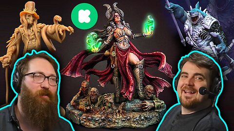 Kickstarter Miniatures 42 - Tom and Ben