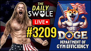 Evening Routine, Gym "Obsession" & DOGE Merch | Daily Swole #3209