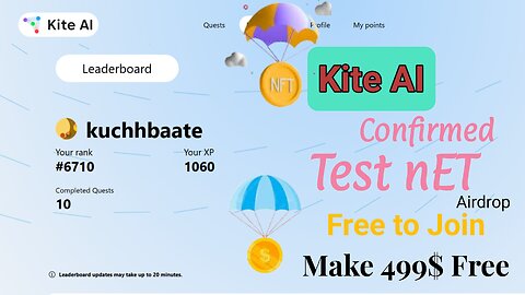 KITE AI Testnet Airdrop | Confirmed Rewards | Free & Easy to Join! | AVAX Backed |