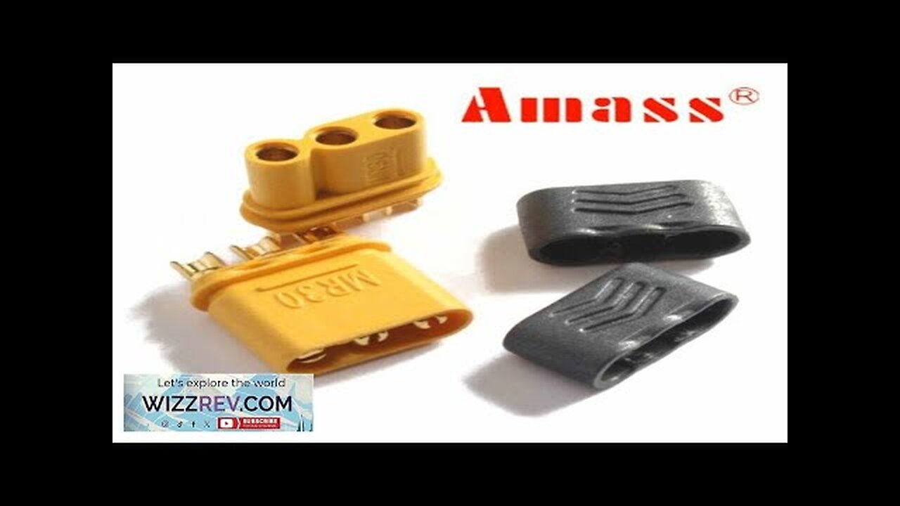 Amass MR30 Connector Plug With Sheath Female & Male 1 Pair Review