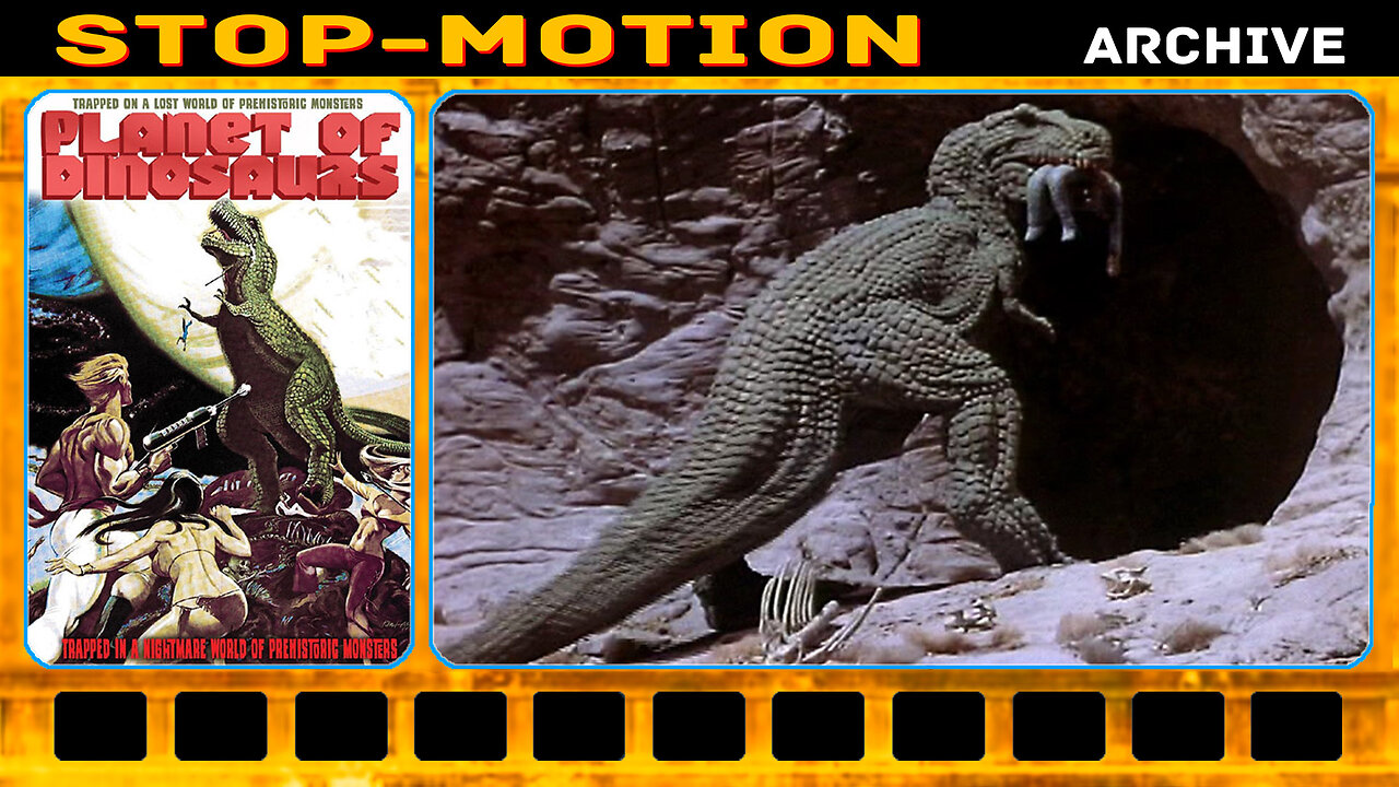 Planet of Dinosaurs (1977) Stop-Motion Shots