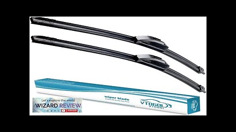 OEM Quality 16''+16'' Premium All-Season Auto Windshield Natural Rubber J-Hook Wiper Review